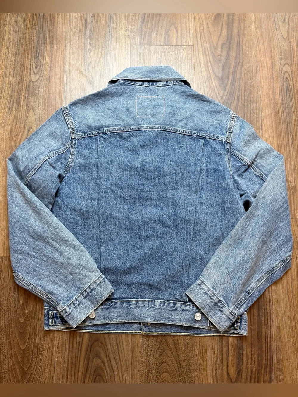 Levi's Premium Type II Two 2 Selvedge Denim Trucker Jacket Indigo Men’s Small